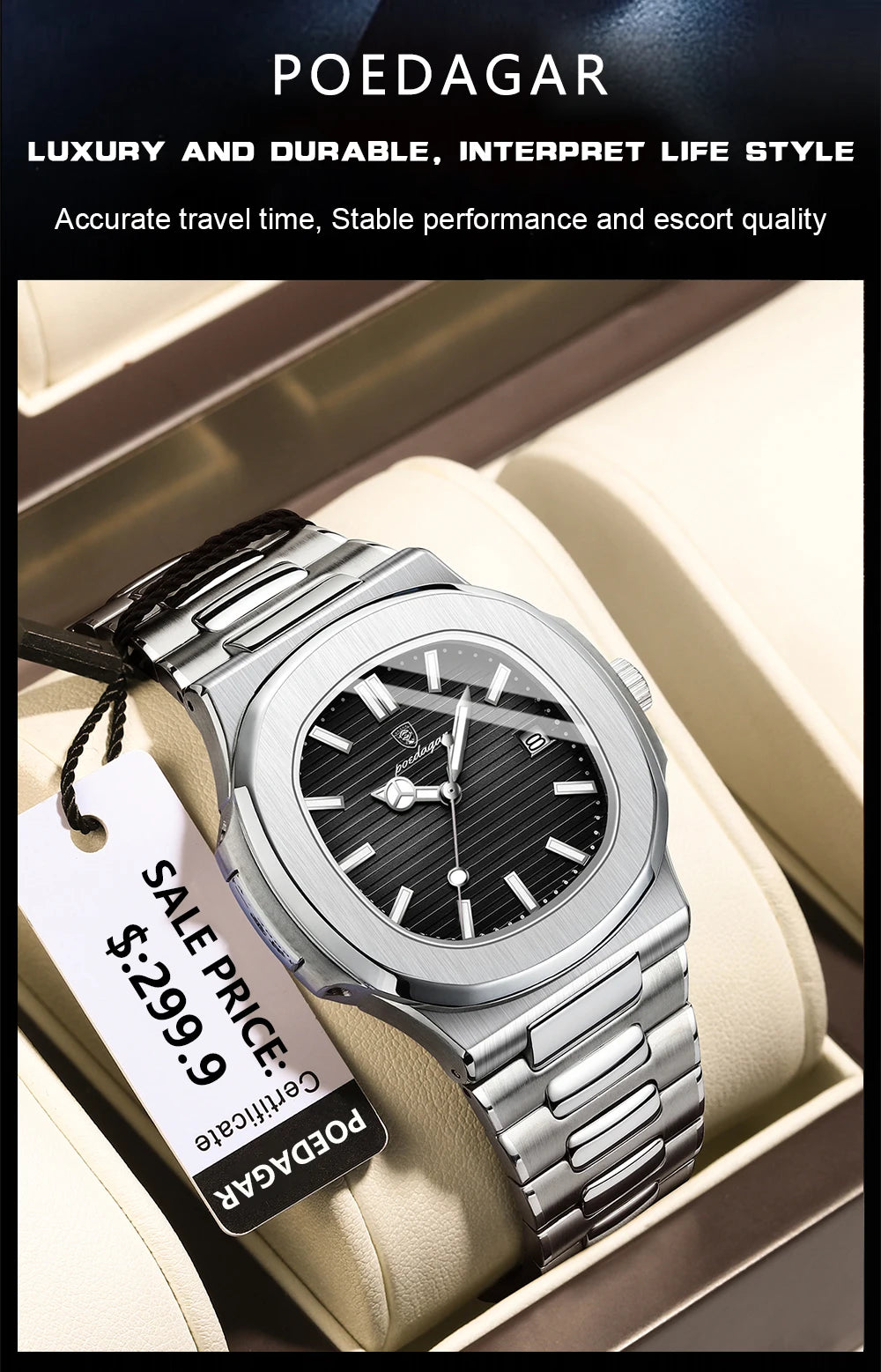 Poedagar Executive Watch. Special Design