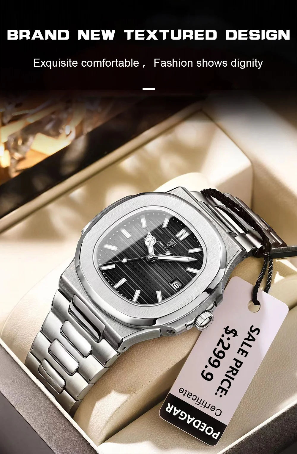 Poedagar Executive Watch. Special Design