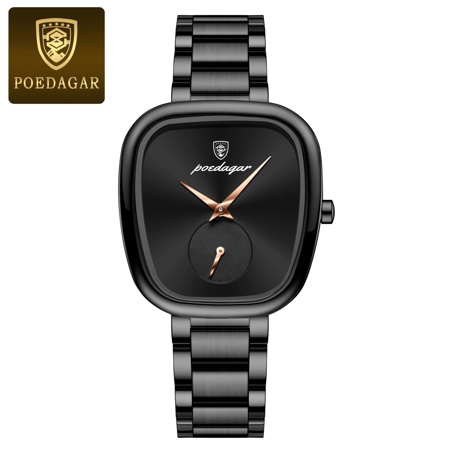 POEDAGAR Luxury Ladies Watch - Waterproof - Stainless Steel - Elegant and Classic